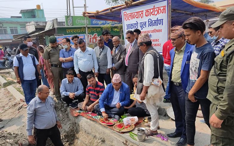 विराटनगरका मेयरलाई पार्टीकै नेताहरूको असहयोग, जनप्रतिनिधिले नै रोके ठेक्का लागेका आकाशे पुलको काम